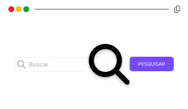 Filtro para busca de conteúdo